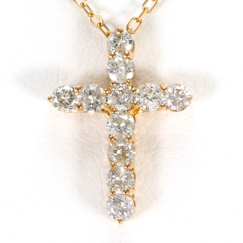 VINTAGE 18k Gold Diamond Necklace